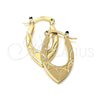 Argolla Pequeña 5.148.024 Oro Laminado, Diamantado, Tono Dorado