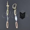Arete Chandelier 78.008 Oro Laminado, Pulido, Tres Tonos