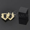 Argola de Niño 5.159.081 Oro Laminado, Diamantado, Tono Dorado
