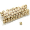 Bead 5.234.027.10.100 Oro Laminado, Diseño de Bola, Mate, Tono Dorado