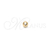 Bead 5.234.026.04.100 Oro Laminado, Diseño de Bola, Diamantado, Tono Dorado
