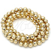 Bead 5.234.026.06.100 Oro Laminado, Diseño de Bola, Diamantado, Tono Dorado