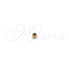 Bead 5.234.028.02.100 Oro Laminado, Diseño de Bola, Pulido, Tono Dorado