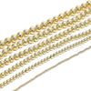 Bead 5.234.028.03.100 Oro Laminado, Diseño de Bola, Pulido, Tono Dorado