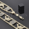 Pulsera Elegante 24.001 Oro Laminado, Diseño de Delfín, con Blanca Cristal, Pulido, Tono Dorado (25 MM Thickness, 8 Inches Length)