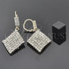 Arete Colgante 5.124.001 Oro Laminado, con Blanca Zirconia Cubica, Pulido, Tono Dorado