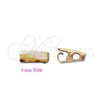 Tranque 5.234.017 Oro Laminado, Pulido, Tono Dorado
