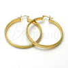 Argolla Mediana 5.136.015.45 Oro Laminado, Pulido, Tono Dorado