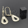 Arete Colgante 02.63.1009 Oro Laminado, Pulido, Tono Dorado