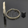 Argolla Mediana 5.152.013 Oro Laminado, Diamantado, Tono Dorado