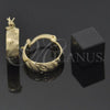 Argolla Pequeña 5.159.013 Oro Laminado, Diamantado, Tono Dorado