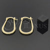 Argolla Mediana 5.158.025 Oro Laminado, Diamantado, Tono Dorado
