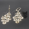 Arete Chandelier 5.094.005 Oro Laminado, con Blanca Zirconia Cubica, Pulido, Tono Dorado