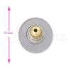 Equipos para Joyas 147.048.10 Oro Laminado, Pulido, Tono Dorado