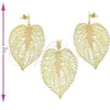 Juego de Arete y Dije de Adulto 10.63.0360 Set Oro Laminado, Pulido, Tono Dorado