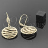 Arete Colgante 5.106.010 Oro Laminado, Pulido, Tono Dorado