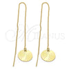 Arete Violador 5.117.006 Oro Laminado, Pulido, Tono Dorado
