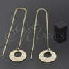 Arete Violador 5.113.004 Oro Laminado, Diamantado, Tono Dorado