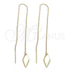 Arete Violador 5.115.010 Oro Laminado, Pulido, Tono Dorado