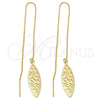 Arete Violador 5.114.010 Oro Laminado, Pulido, Tono Dorado