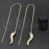 Arete Violador 5.115.005 Oro Laminado, Pulido, Tono Dorado