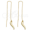 Arete Violador 5.115.005 Oro Laminado, Pulido, Tono Dorado