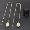 Arete Violador 5.116.001 Oro Laminado, Pulido, Tono Dorado