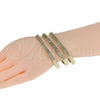 Aro Trio 03.53.0001.05 Chapa de Oro, Diamantado, Tono Dorado (03 MM Thickness, Size 5 (2.50 Diameter))