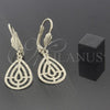 Arete Colgante 5.068.015 Oro Laminado, Diamantado, Tono Dorado
