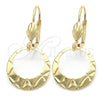 Arete Colgante 5.121.006 Oro Laminado, Pulido, Tono Dorado