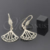 Arete Colgante 5.074.012 Oro Laminado, Diamantado, Tono Dorado