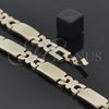 Pulsera Solida 03.63.0525 Oro Laminado, Pulido, Tono Dorado (08 MM Thickness, 8 Inches Length)