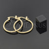 Argolla Pequeña 5.139.032.25 Oro Laminado, Diamantado, Tono Dorado