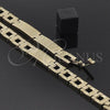 Pulsera Solida 5.034.006.1 Oro Laminado, Pulido, Tono Dorado (0.35 Gauge, 09 MM Thickness, 8 Inches Length)