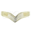 Aro Individual 5.229.003 Oro Laminado, Pulido, Tono Dorado (15 MM Thickness, Size 6 (2.75 Diameter))
