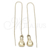 Arete Violador 02.64.0608 Oro Laminado, Pulido, Tono Dorado