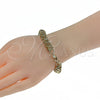 Pulsera Elegante 03.168.0002 Oro Laminado, Pulido, Tono Dorado (04 MM Thickness, 7 Inches Length)