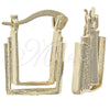 Argolla Pequeña 5.146.031.2 Oro Laminado, Mate, Tono Dorado