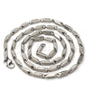 Gargantilla Basica 04.113.0065.30 Acero Inoxidable, Diamantado, Dos Tonos (30 Inches Length)