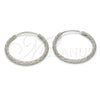 Argolla Pequeña 02.285.0001.25 Plata Rodinada, Diamantado, Rodinado