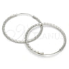 Argolla Mediana 02.285.0001.35 Plata Rodinada, Diamantado, Rodinado