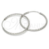 Argolla Mediana 02.285.0001.35 Plata Rodinada, Diamantado, Rodinado