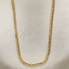 Gargantilla Basica 04.213.0073.20 Oro Laminado, Pulido, Tono Dorado (02 MM Thickness, 20 Inches Length)
