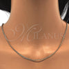 Gargantilla Basica 04.213.0073.22 Oro Laminado, Pulido, Tono Dorado (02 MM Thickness, 22 Inches Length)