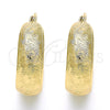 Argolla Mediana 02.106.0001.30 Oro Laminado, Pulido, Tono Dorado