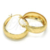 Argolla Mediana 02.106.0001.30 Oro Laminado, Pulido, Tono Dorado