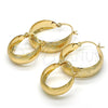 Argolla Mediana 02.106.0001.30 Oro Laminado, Pulido, Tono Dorado
