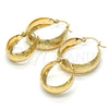 Argolla Pequeña 02.106.0015.20 Oro Laminado, Mate, Tono Dorado