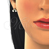 Arete Dormilona 02.09.0184 Oro Laminado, Pulido, Tono Dorado