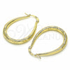 Argolla Mediana 02.170.0280.30 Oro Laminado, Diamantado, Tono Dorado